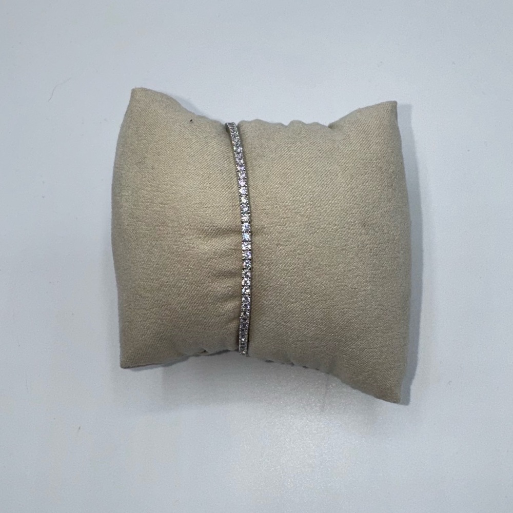 14k 4ct Tennis Bracelet - Picture 8 of 14